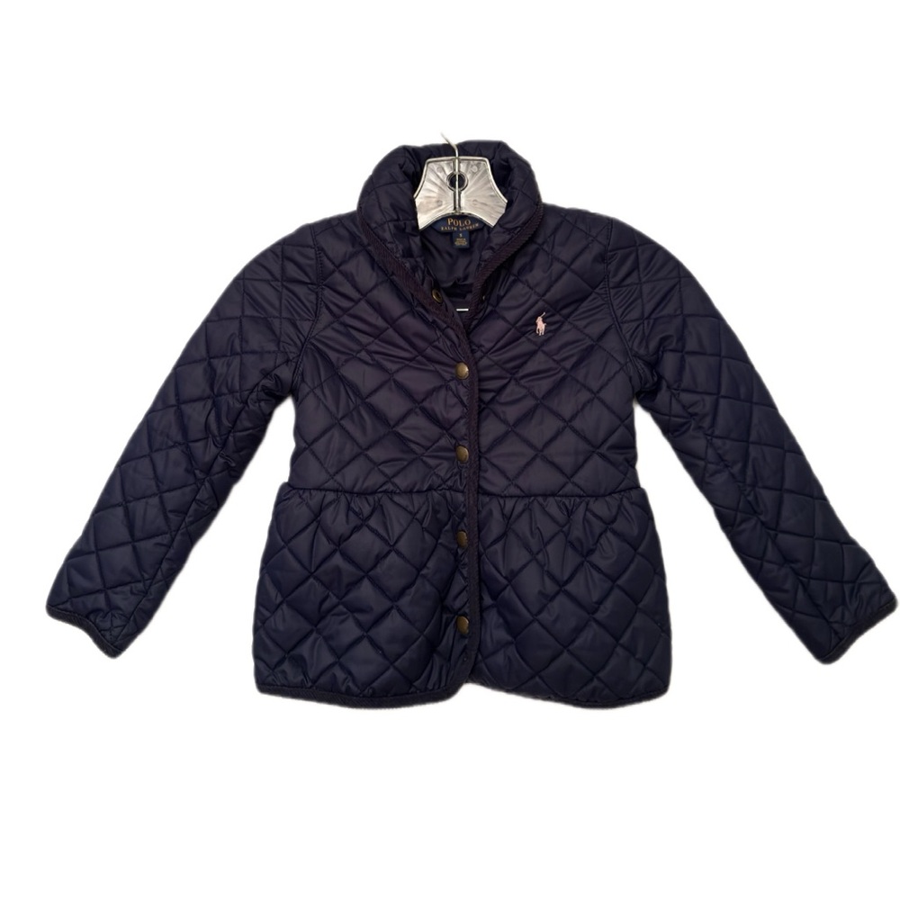 Ralph Lauren - girls quilted lightweight jacket size 5